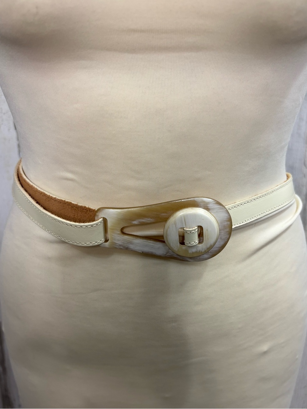 Carlisle Vintage 80’s Adjustable Leather Belt